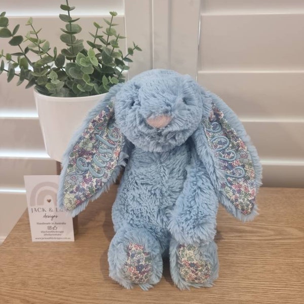 Easter 2022 Jellycat Bashful Bunnies - Lots of coloured bunnies - can be personalised