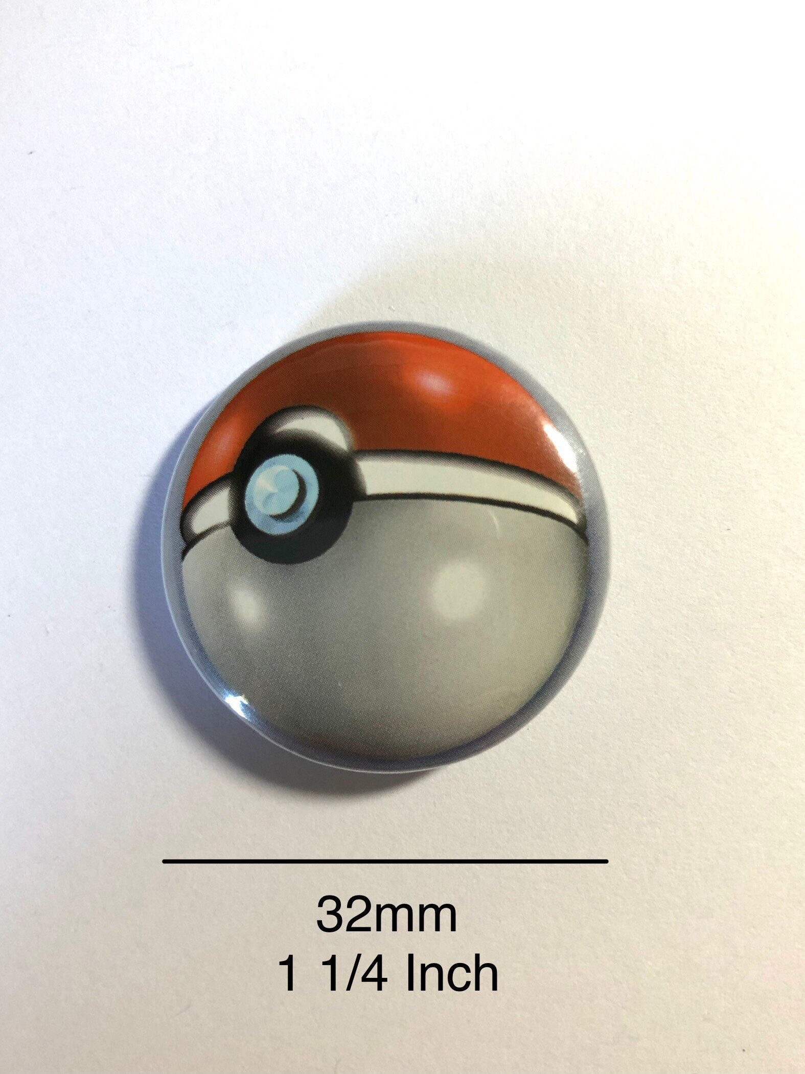 Ball Guy Button Pin IMPERFECT 32mm 1.25inch Button - Etsy