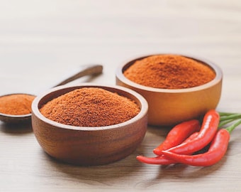 Cayenne Pepper Powder - Capsicum Cayennense - Dried Herbs - Ground Spice High A Grade Grow In Nature