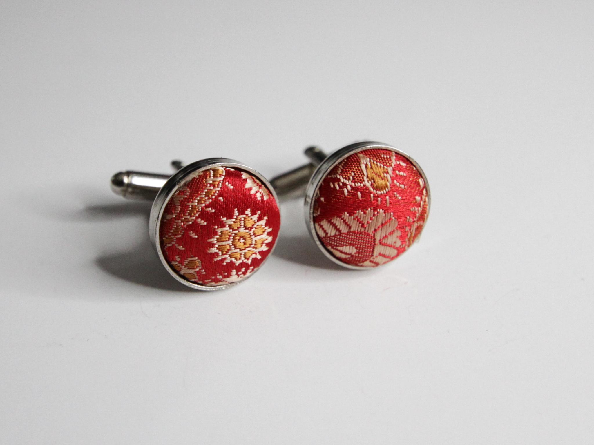 布製の花柄カフス - Etsy 日本
