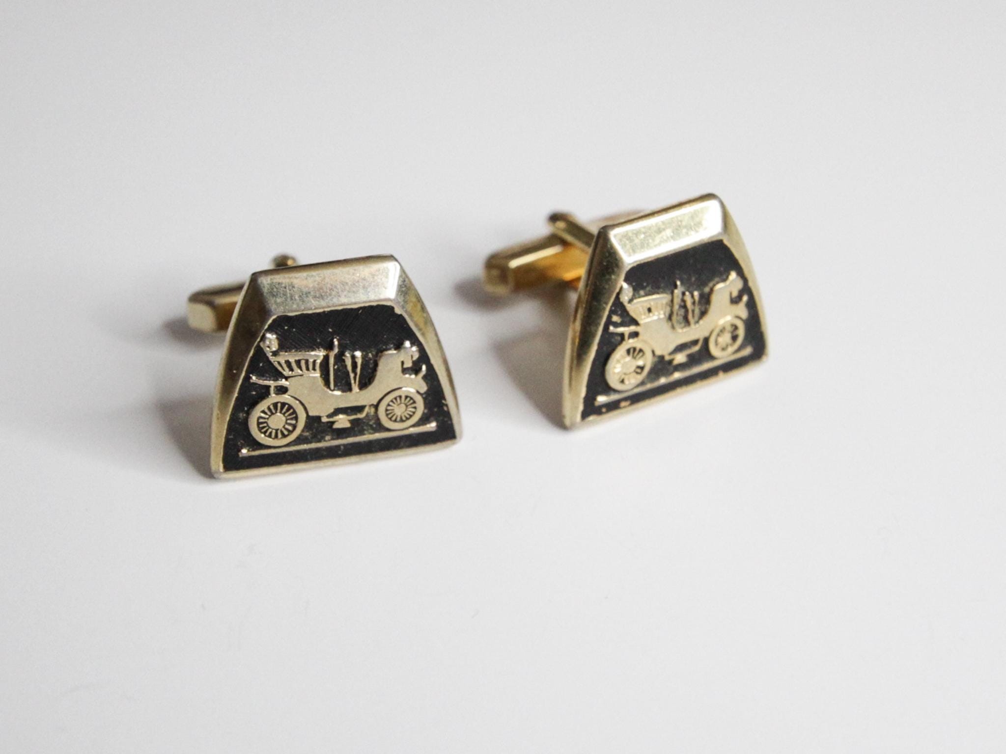 Lot De Boutons De Manchette Anciens - Smoking Et Autres Styles, Occasion