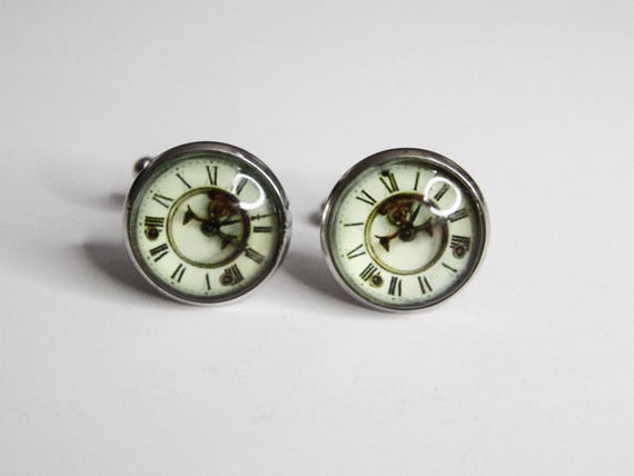 Clock Face Cufflinks - image 2