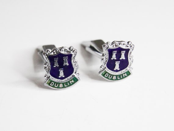 Dublin Crest Cufflinks - Irish Identity & Heritage Gift