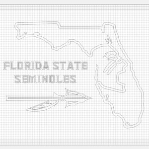 SVG & Carbide Create FSU Sign .c2d file