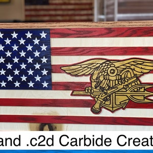 Trident SVG & Carbide Create File .c2d Trident