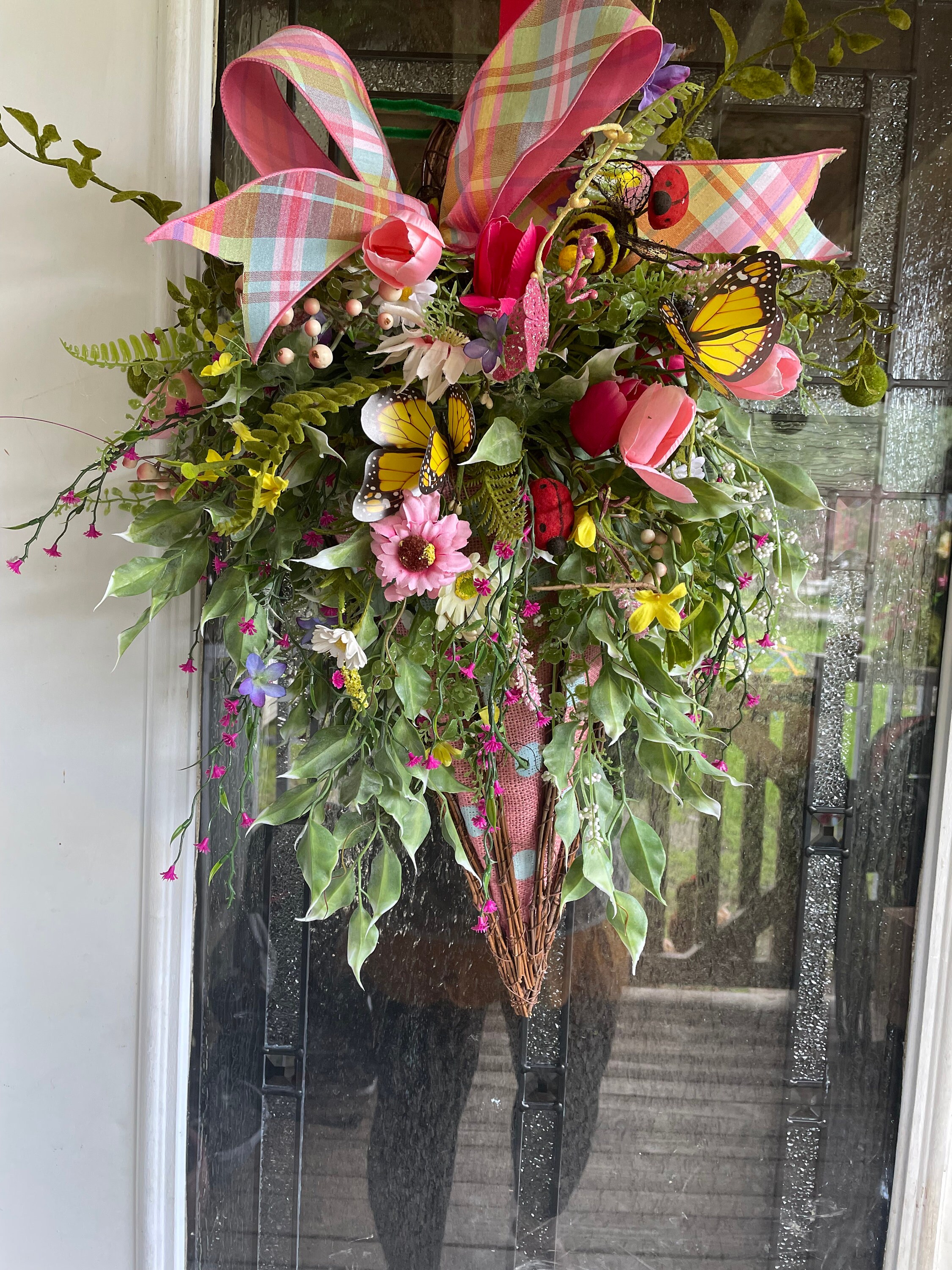 Umbrella and Flowers, Grapevine Umbrella, Bundle Decorate in Style