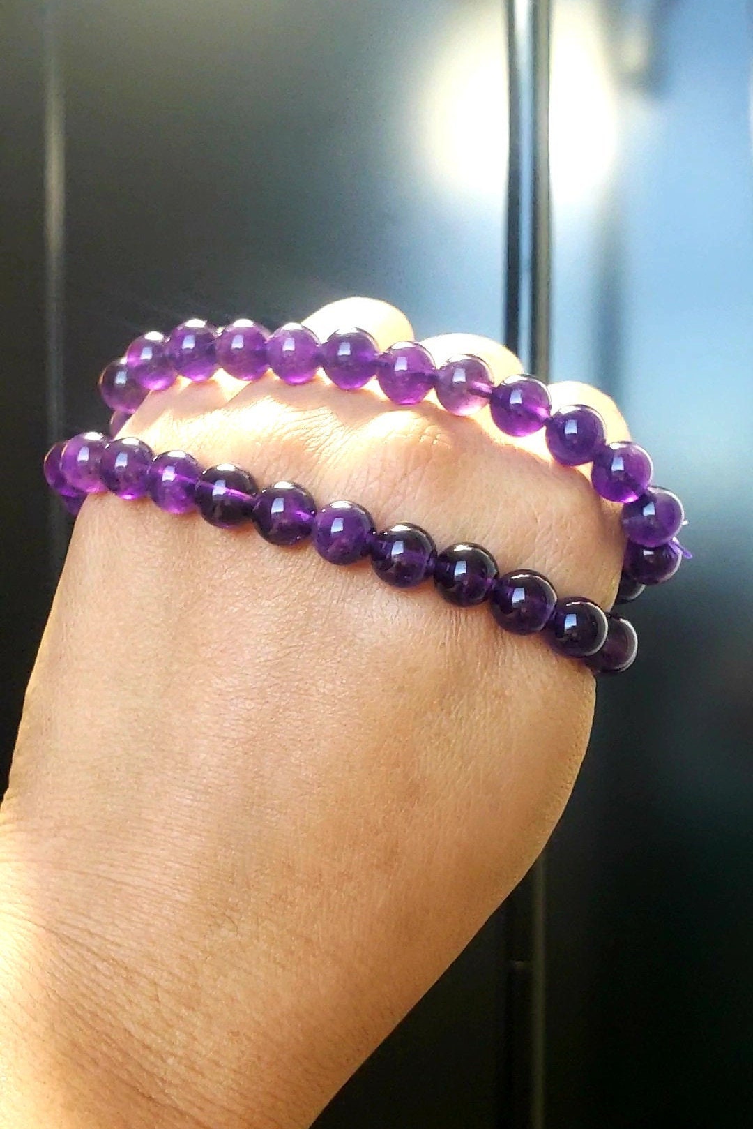 High Quality Amethyst Bracelets | Etsy