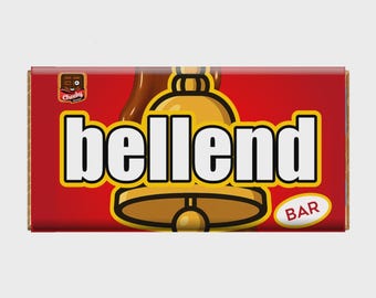Bellend Chocolate Bar Wrapper – Funny Gag Gift, Cheeky Present, Novelty Wrapper