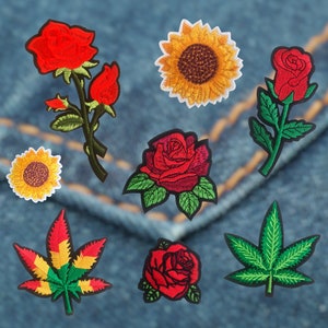 Ripped Designs Denim Patches Sailor Tattoos Peekaboo Iron on Jeans Patch  Jeans Repair No Sew 