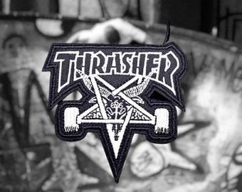 thrasher iron on