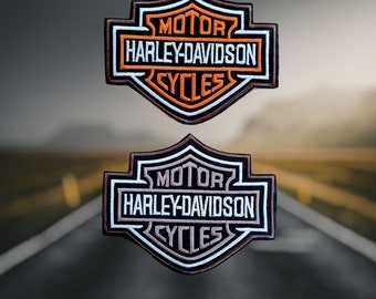 Harley Davidson Mint Patch Motorcycles Traditional Bar And Etsy