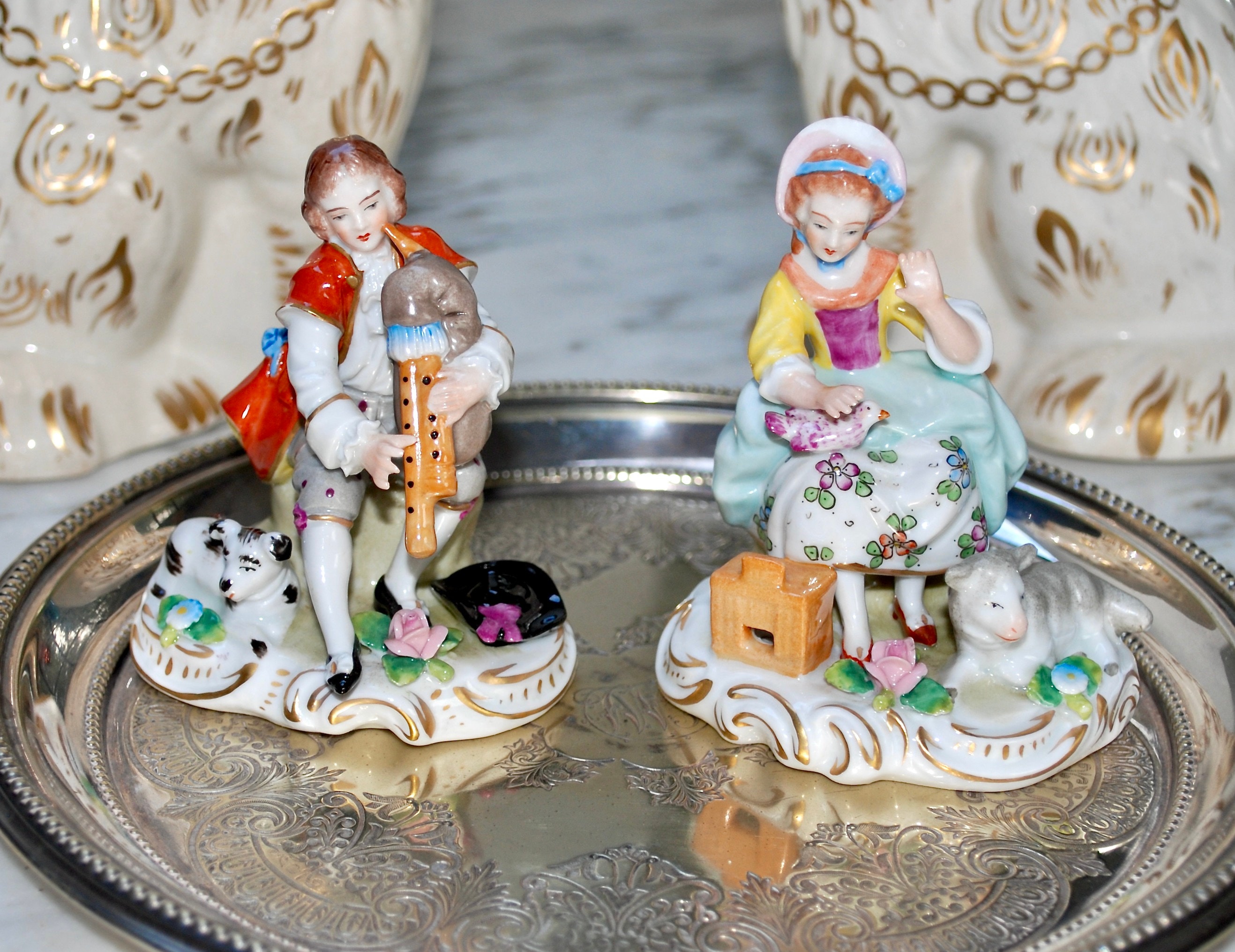 China Shepherdess Figurine - Etsy