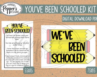 You've Been Schooled Digital Kit