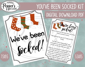 You've Been Socked Digital Kit