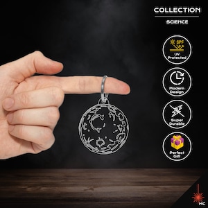 Keychain - Moon (Science)