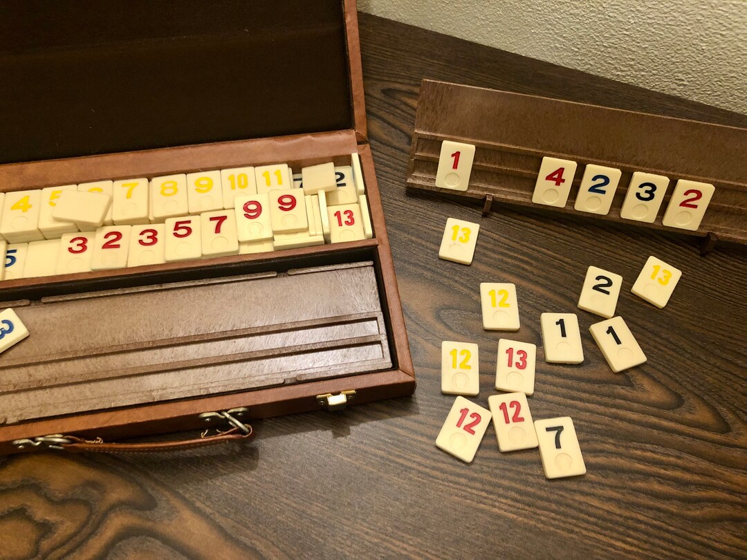 Vintage Rummikub in Carrying Case Complete Etsy