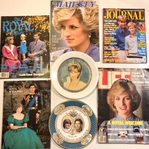 Princess Diana/The Royal Family Memorabilia.