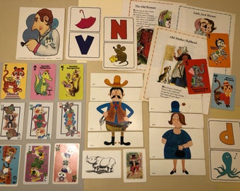 Vintage Playing Cards and Board Game Ephemera
