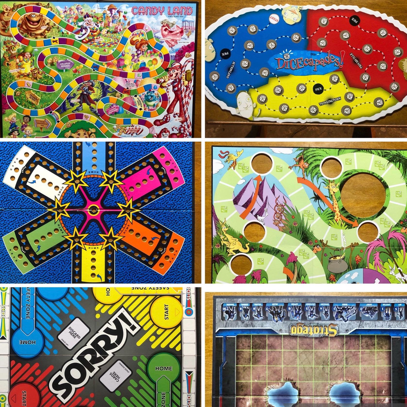 Board Game Boards: Crafts and Game Room Wall Decor - Etsy