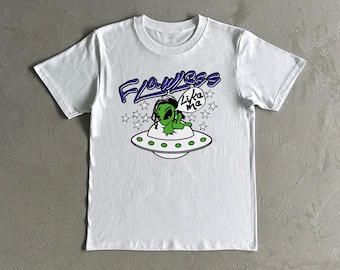 Lucki Flawless Like Me Alien Camiseta de algodón pesado - Camiseta Lucki - Camiseta impecable como yo