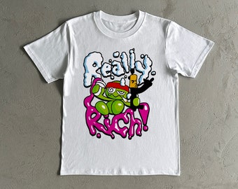 RR KanKan Really Rich Heavy Cotton Tee Shirt - Kankan RR Tee