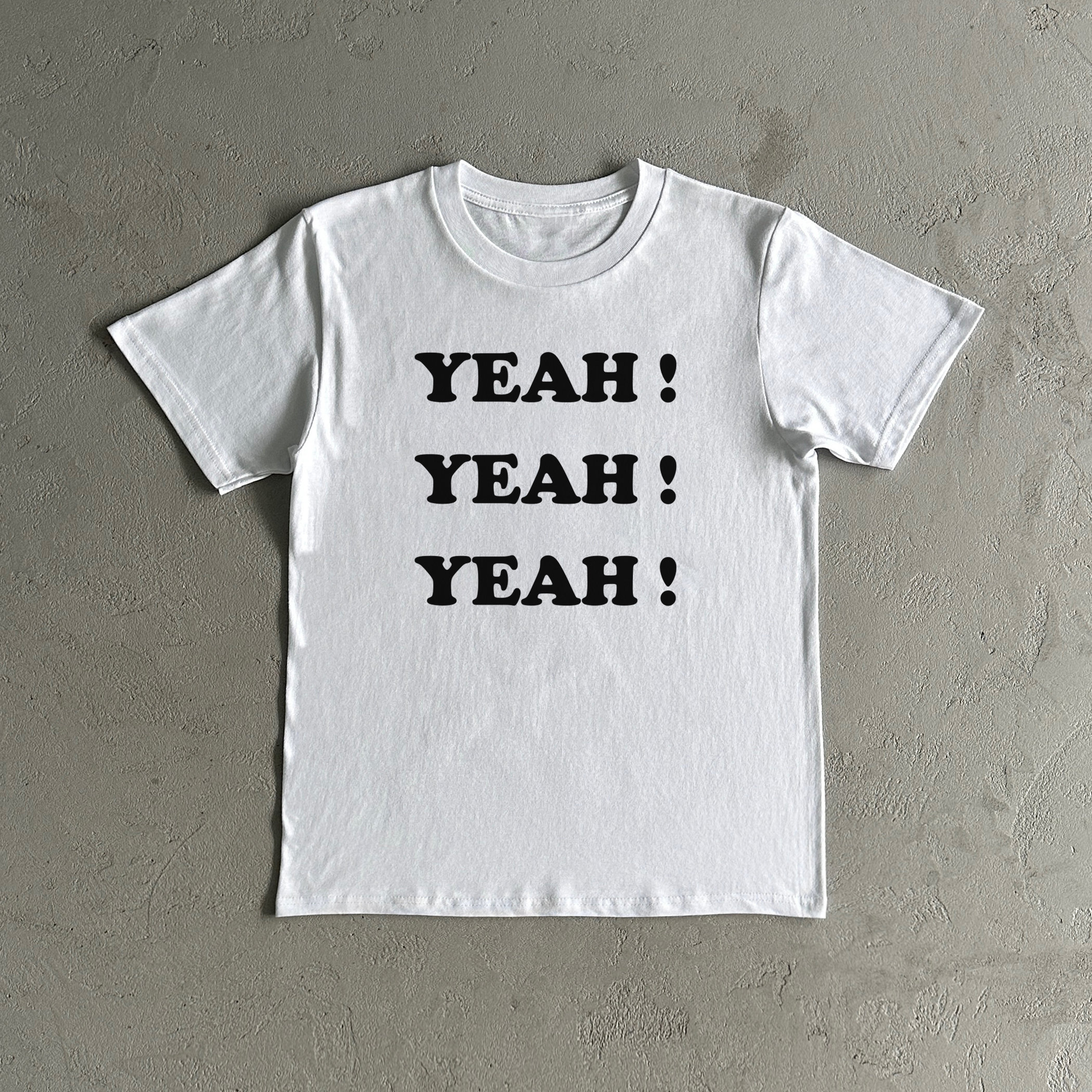 Number Nine Yeah Yeah Yeah Heavy Cotton Tee Shirt - Number Nine 