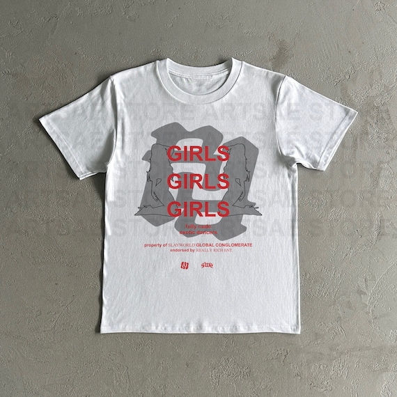 RR Kankan No Exotic Dancers T-shirt - Girls Girls Girls Heavy
