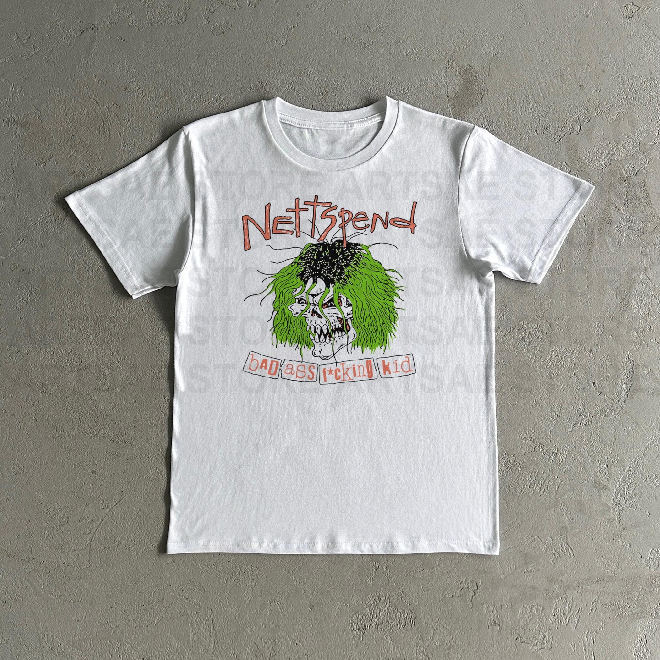 Nettspend BAFK Heavy Cotton Tee Shirt - Nettspend Streetwear BAFK