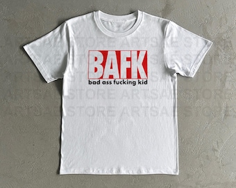 Camiseta Nettspend BAFK de algodón pesado - Camiseta Nettspend Bad Kid