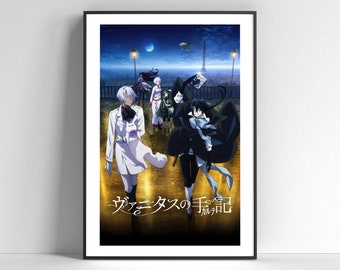 the case study vanitas Vanitas no Carte Poster - The Case Study of Vanitas Poster - Anime / Manga Poster - Aesthetic Retro Art Gift Ideas