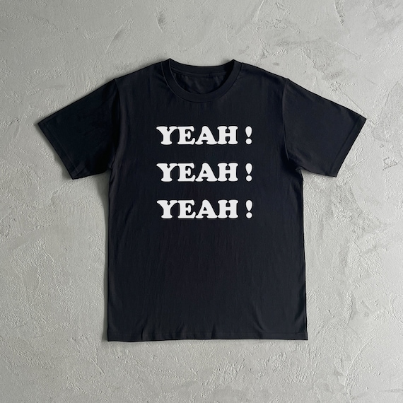 Number Nine Yeah Yeah Yeah Heavy Cotton Tee Shirt - Number Nine