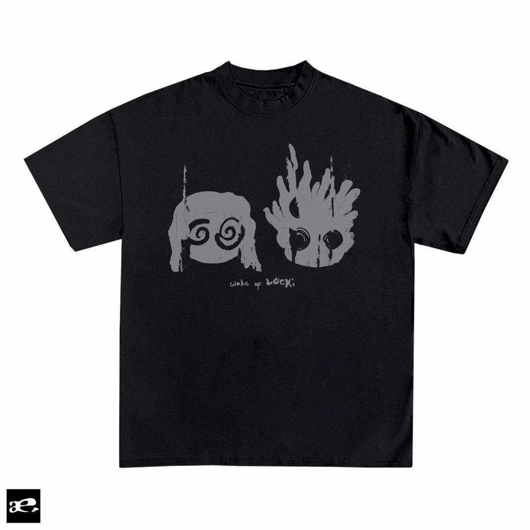 Wake Up Lucki T Shirt Wake Up Lucki Heavy Cotton Tee Tshirt Etsy