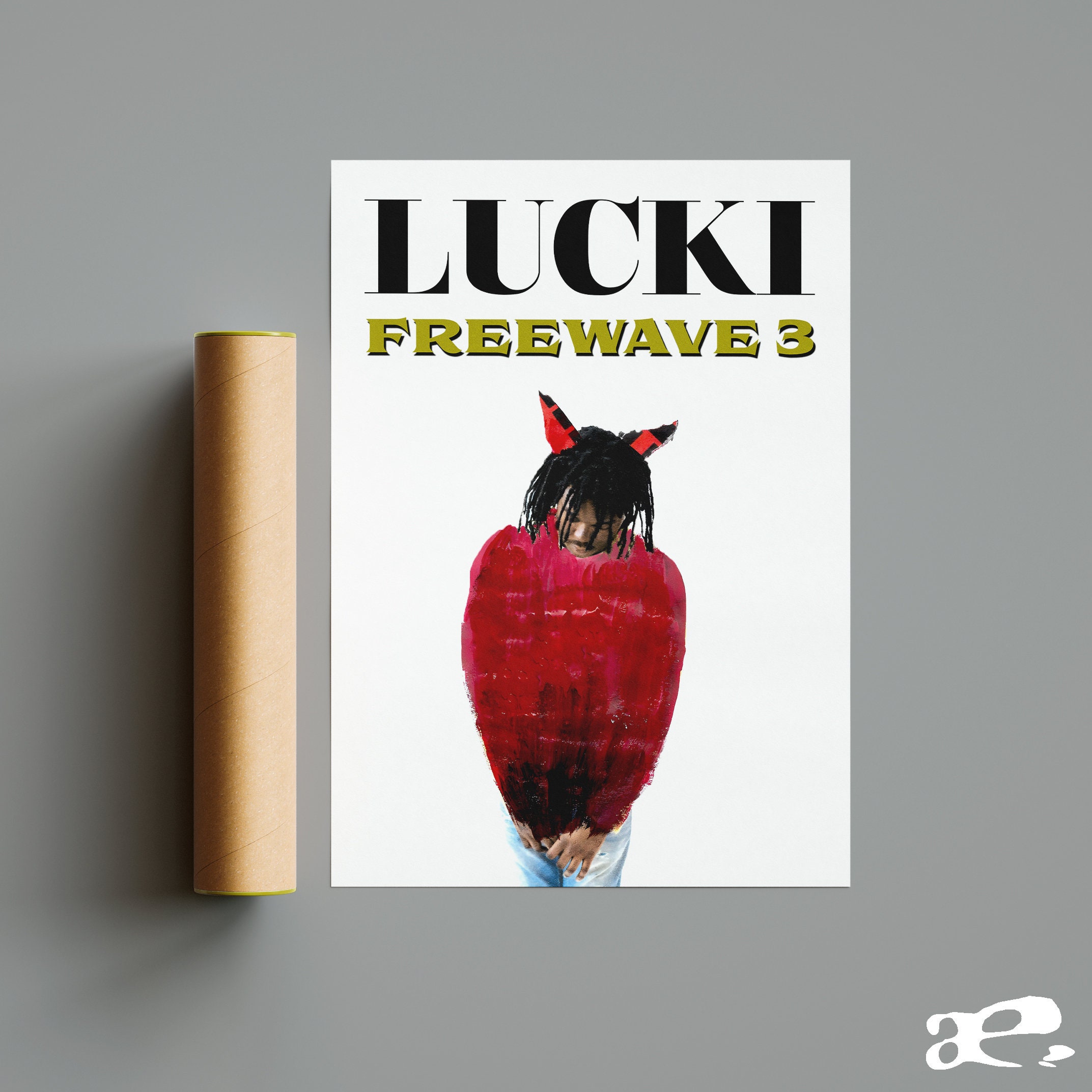 Lucki Freewave 3 Poster Lucki Poster Lucki Album Print Etsy