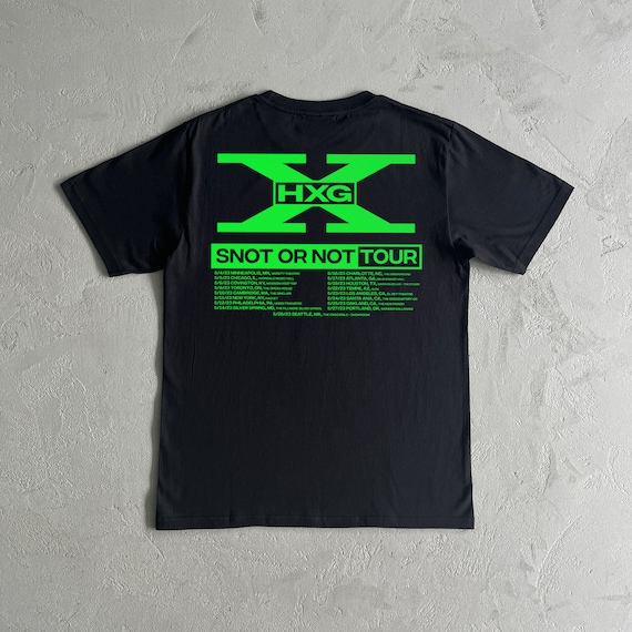 Homixide Snot or Not Heavy Cotton Tshirt - Homixide Gang Tee - HXG