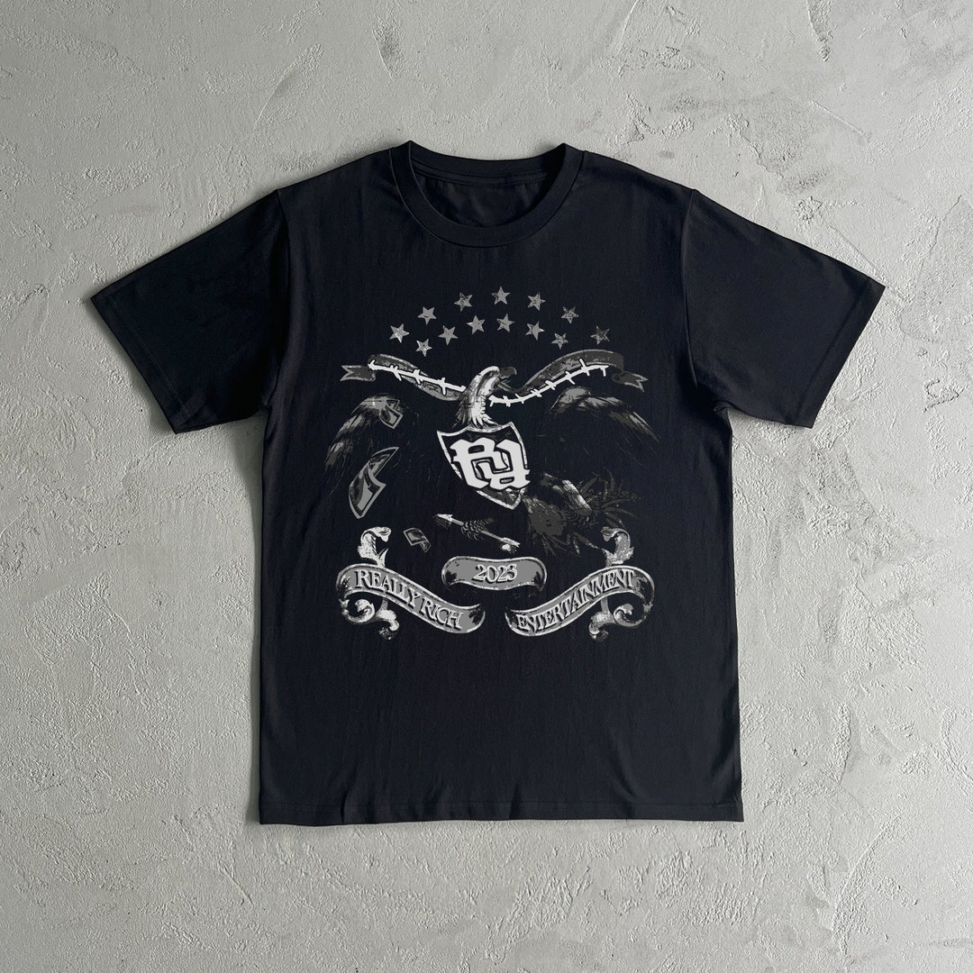 kankan really rich tシャツ RR Kankan Really Rich Entertainment Heavy Cotton Tee Shirt