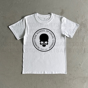 Number Nine School of Visual Comedy Heavy Cotton Tee Shirt - Number Nine Tshirt