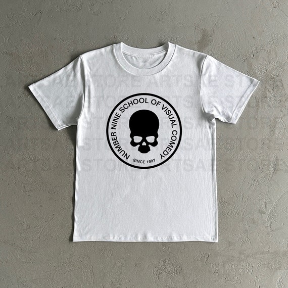 Number Nine School of Visual Comedy Heavy Cotton Tee Shirt