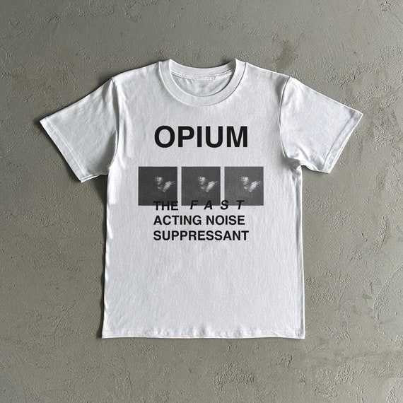 Opium Heavy Cotton Tee - Opium T-shirt - Etsy