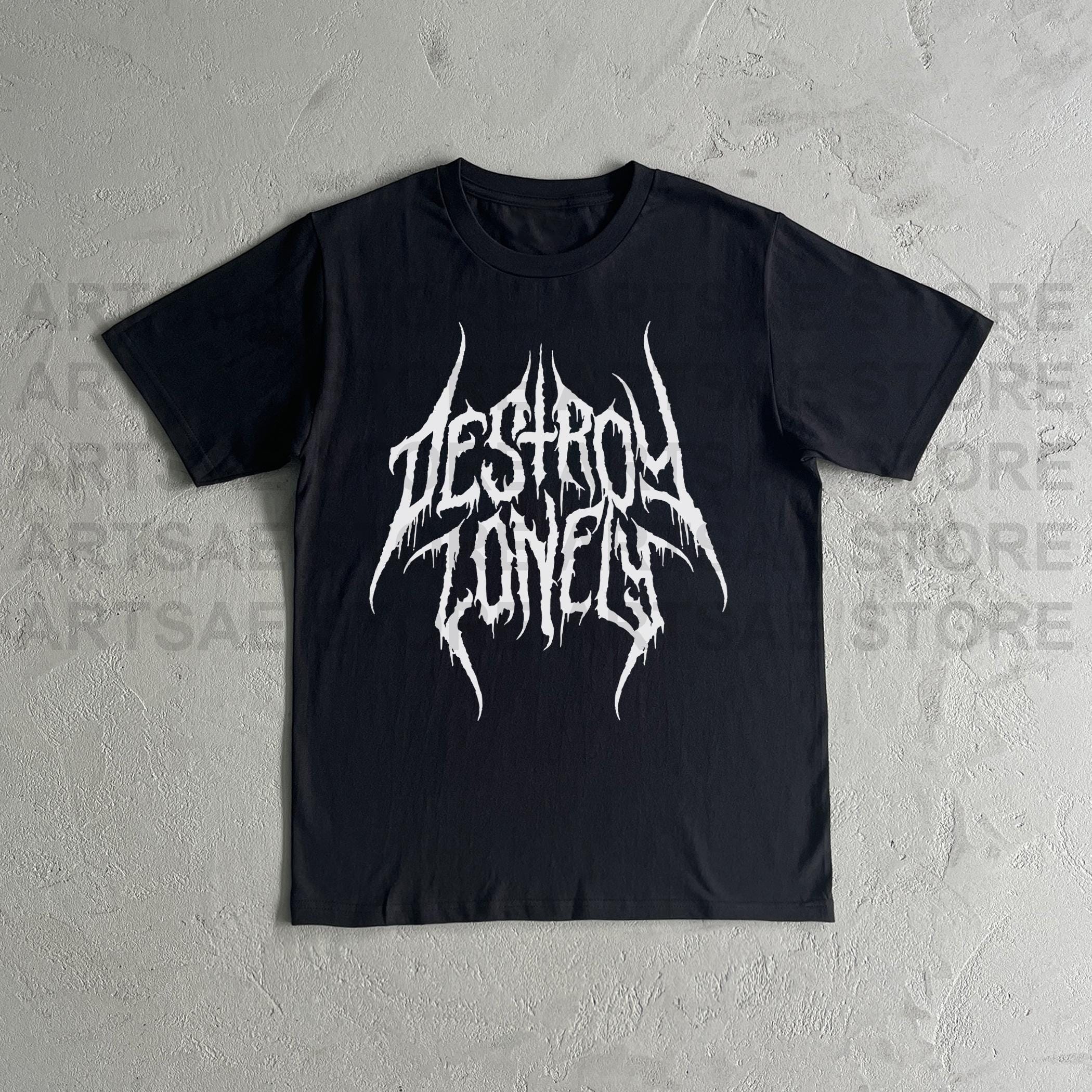 destroy lonely love lasts forever ゲームシャツ destroy lonely love lasts forever ゲームシャツ