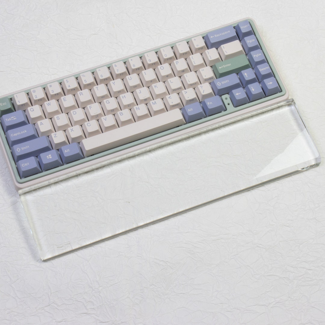 Synthetic Crystal Wrist Rest Clear Wrist Rest Frosted Keyboard 65 75