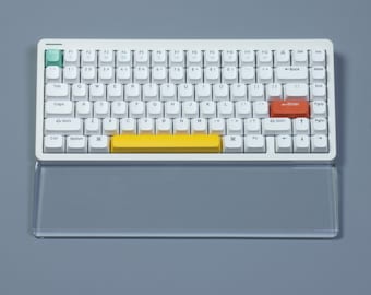 Halo wrist rest clear keyboard palm rest crystal halo75 65