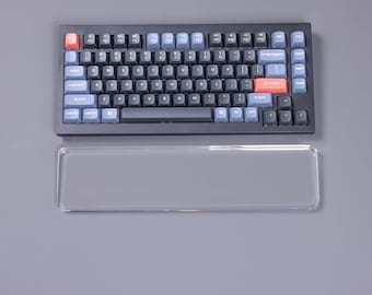 Crystal Clear Wrist Rest Artisan 75 80 TKL Mechanical Keyboard Palm Rest gift accessory setup geaming