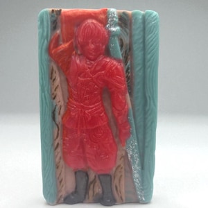 Japanese Warrior Soap, Kids Soap, Teens, Anime Lovers, Party Favor, Manga, Japanese Anime, Stocking Stuffer
