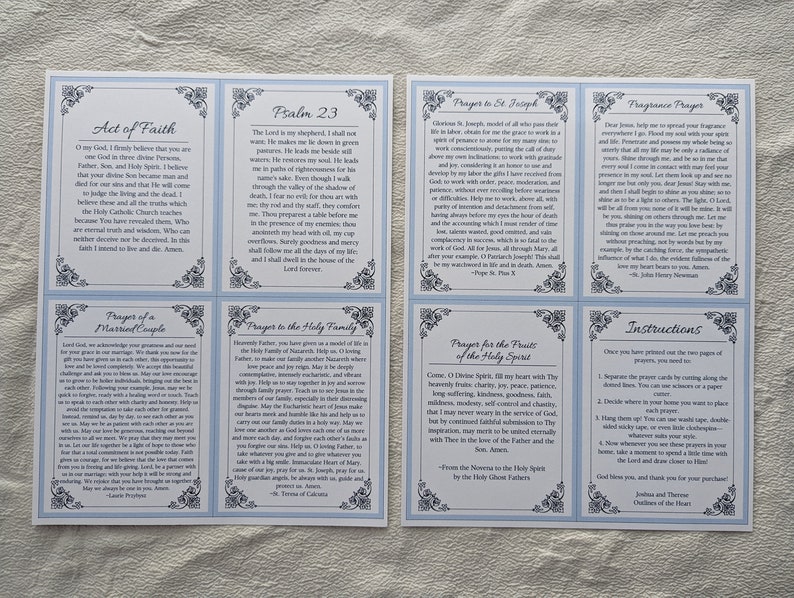 Printable Catholic Prayer Cards - Il 794xN.6048091247 Q030 