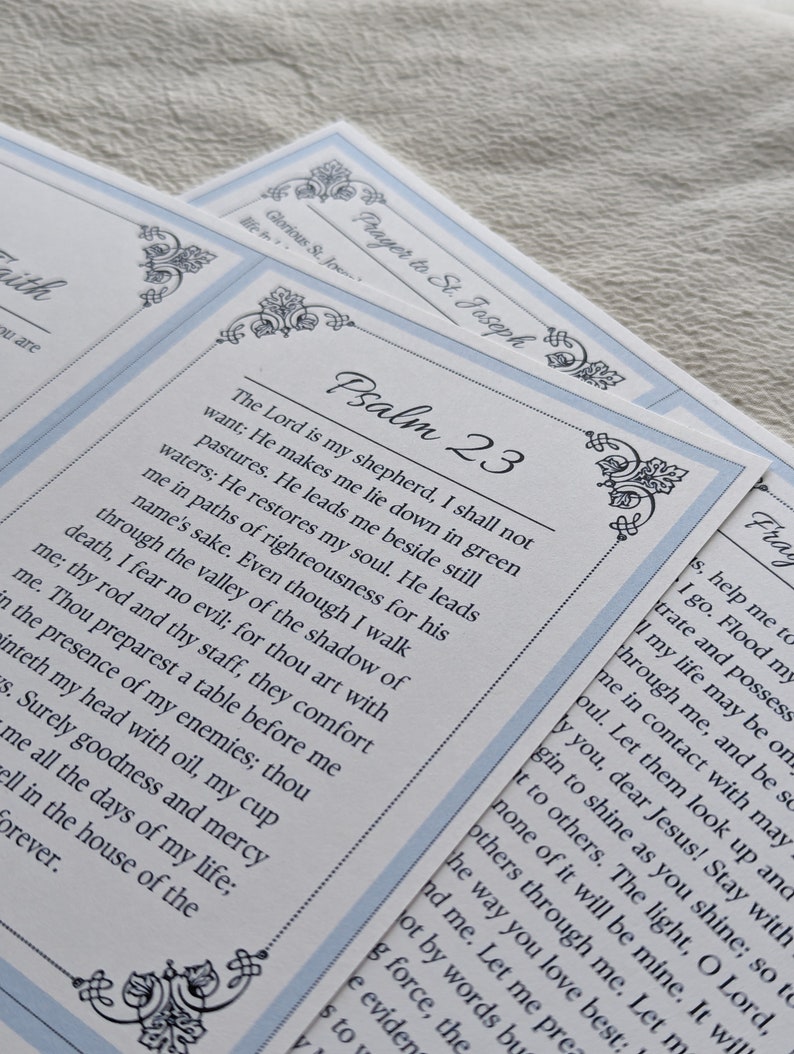 Printable Catholic Prayer Cards - Il 794xN.6000014320 T0zx 