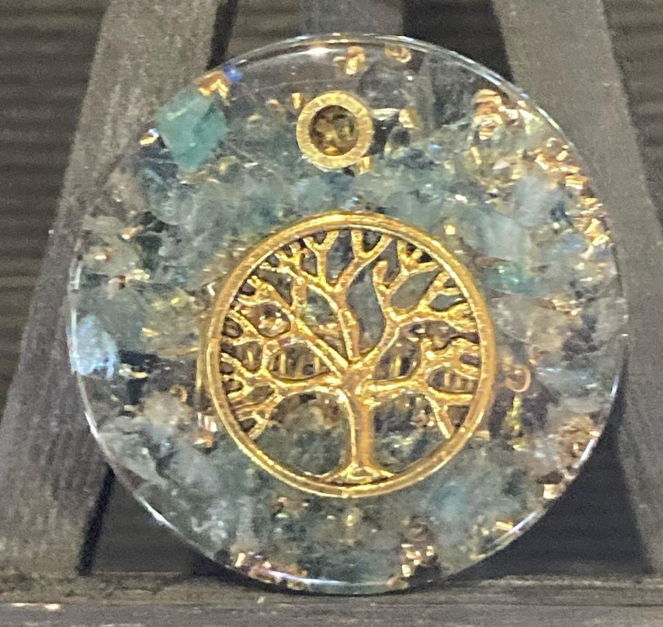 Pendentif Orgonite Arbre de Vie