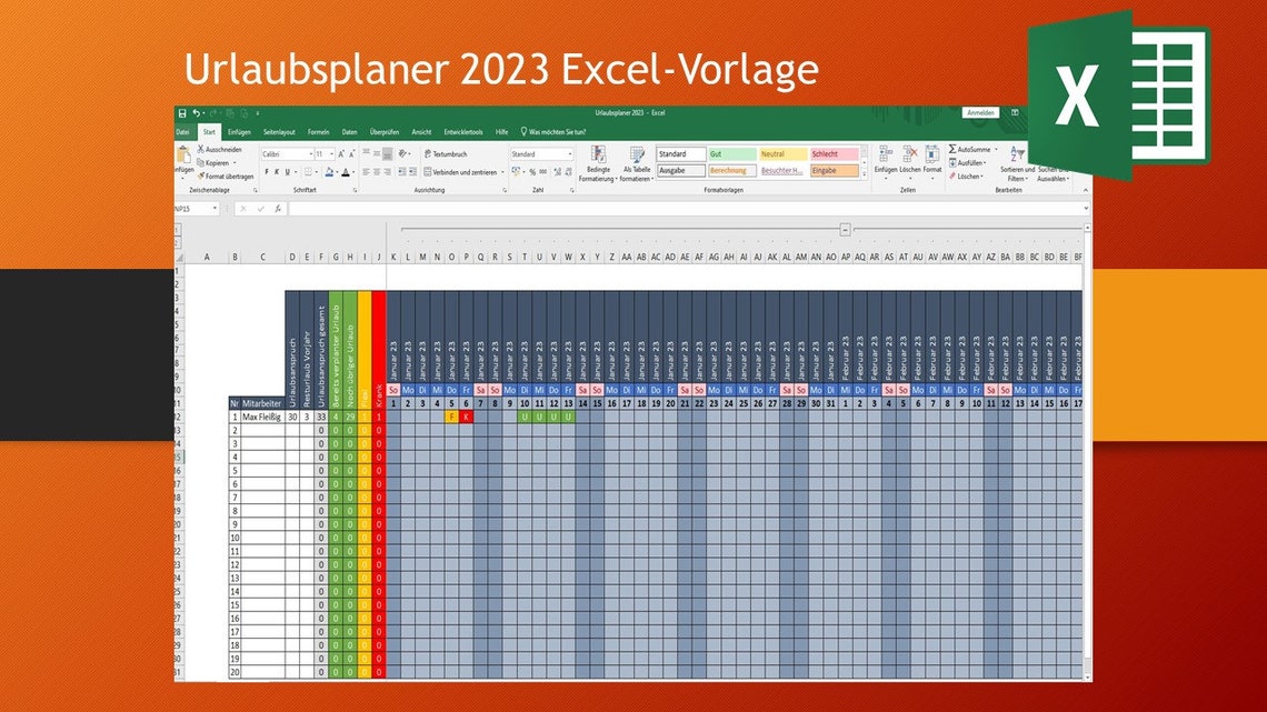 Vacation Planner 2023 Excel Template For Up To 20 Employees Etsy vacation-planner-2023-excel-template-for-up-to-20-employees-etsy