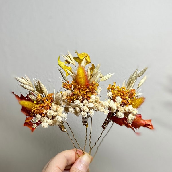 Dried Flower Hair Pins/Boutonniere/Wedding hair pins/Dried flower hair pin/Dried flower hair pin for wedding/Dried flowers