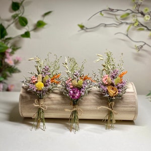 Dried Flower Bouquet / Mini Dried flower bouquet/Wild Flower/Mini Dried flower bouquet for Centerpieces/Home Decor/Gift