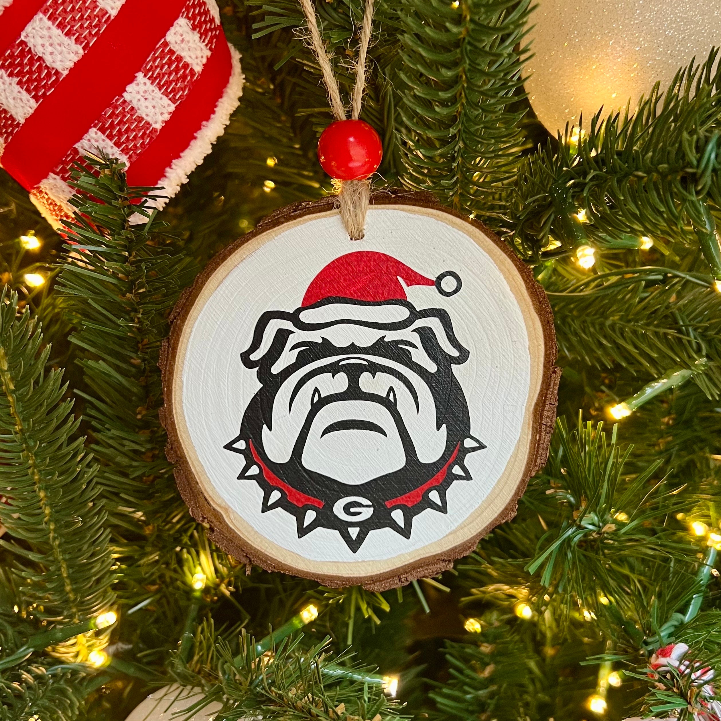 University of UGA Christmas Ornament Etsy